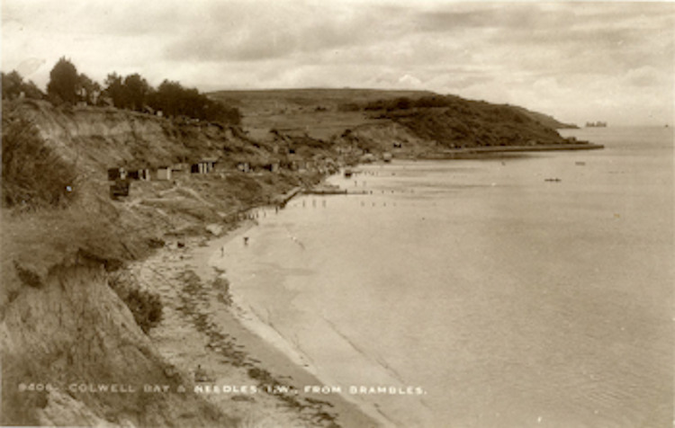 Colwell looking west