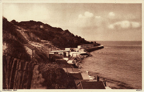 Colwell looking west