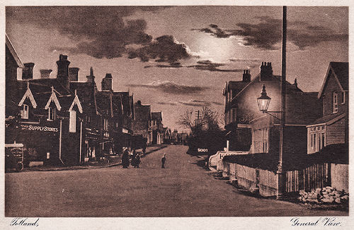 Totland Broadwy by night