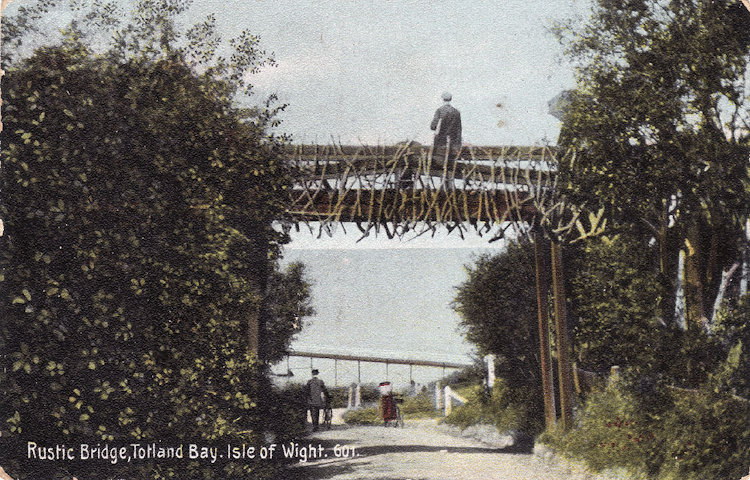 Totland Rustic Bridge